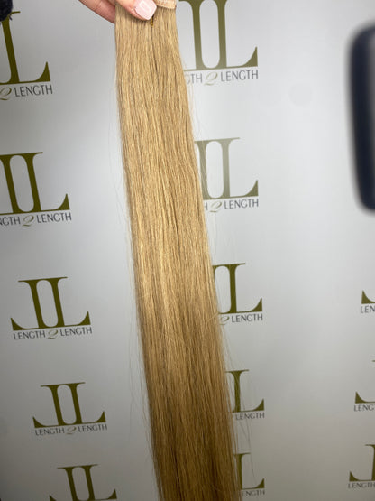 Light Ash blonde (greige) Flat Weft 22-24” 50g *SALE*