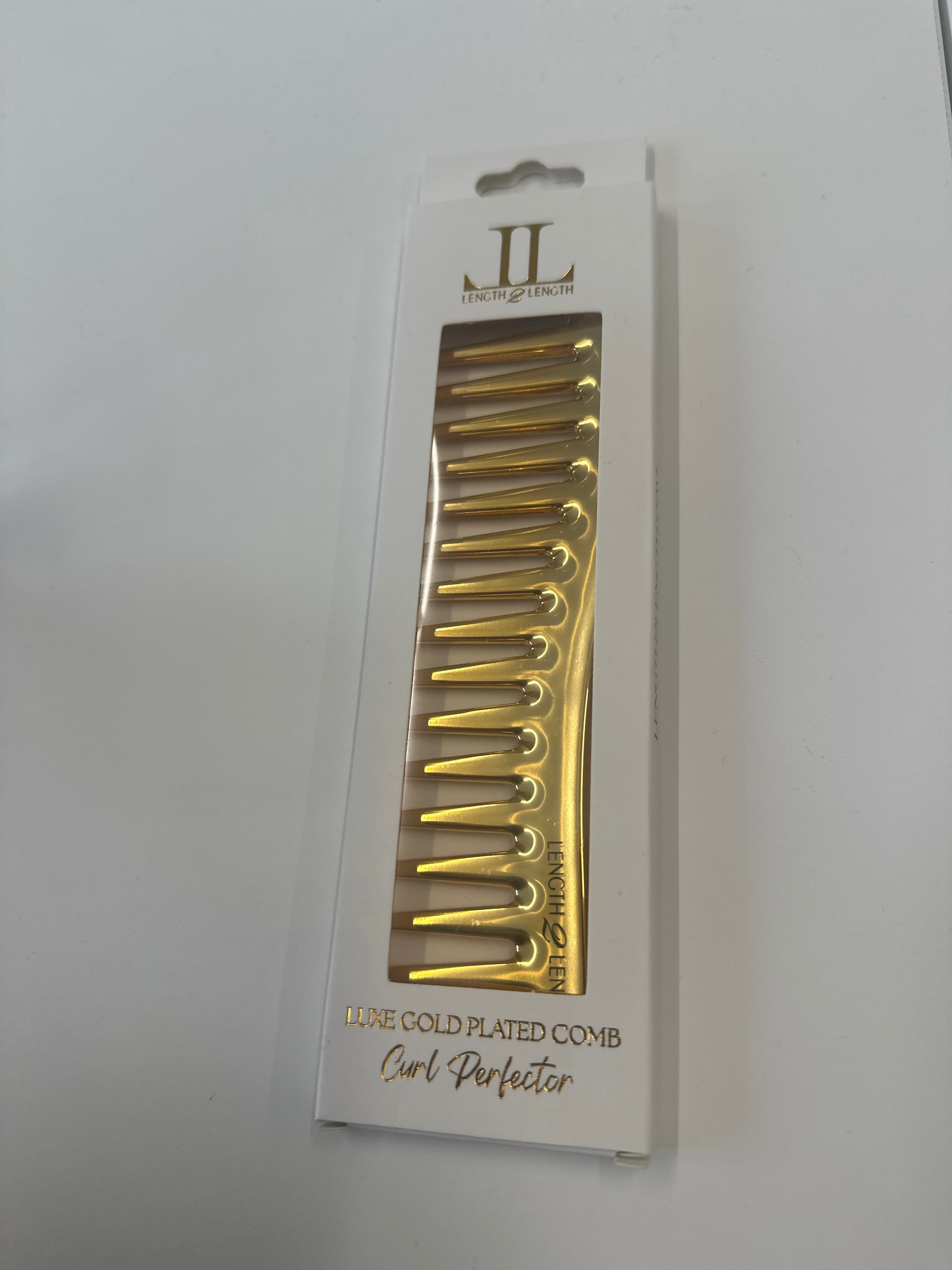 LUXE GOLD PLATED COMB Curl Perfector