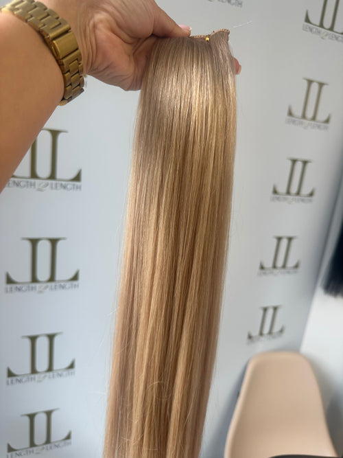 *SALE* Butterscotch Flat weft 50g 22”