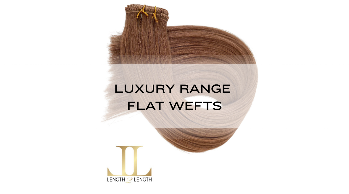 24/26” - 26/28” Luxury Double Drawn Flat Wefts - Trade