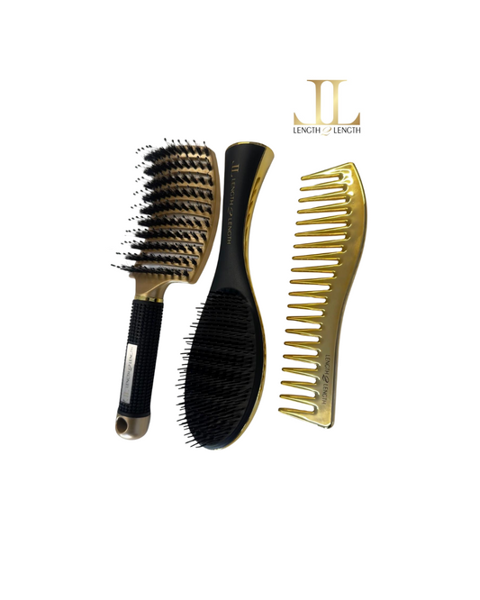 LUXE Brush & Comb Complete Set