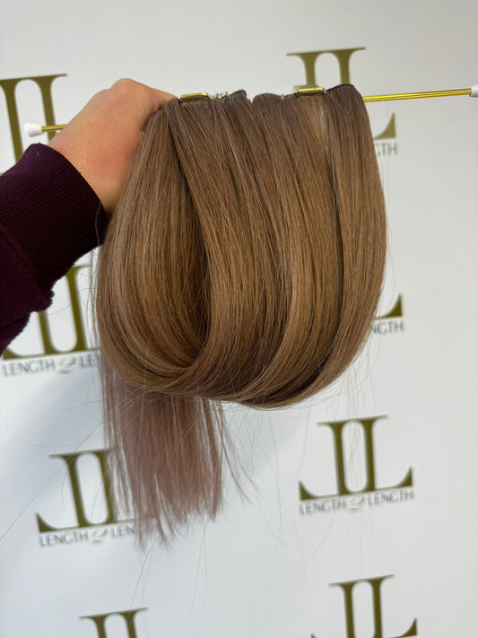 Natural Medium Brown - Flat weft 26-28” 50g *SALE*