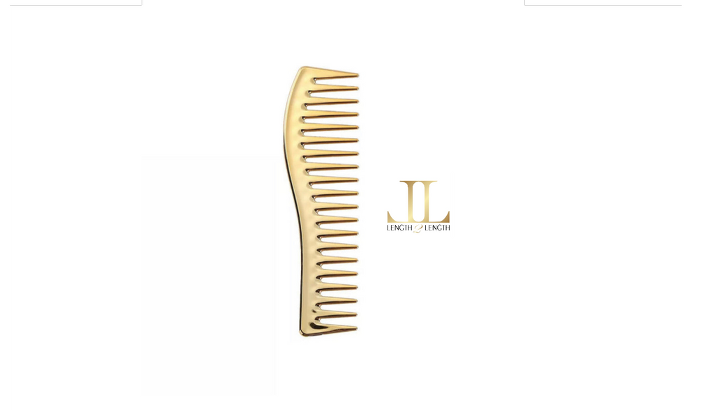 LUXE GOLD PLATED COMB Curl Perfector