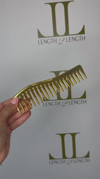 LUXE GOLD PLATED COMB Curl Perfector