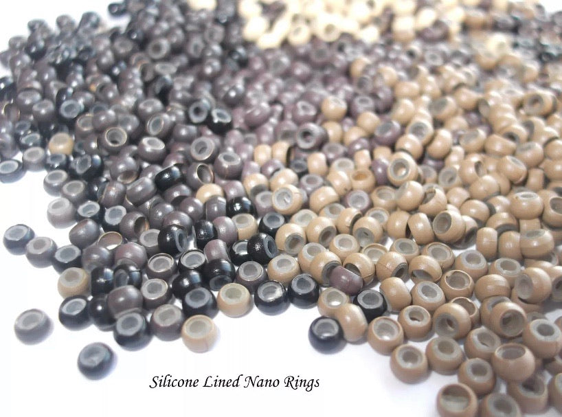 Silicone Lined Nano Rings x 200